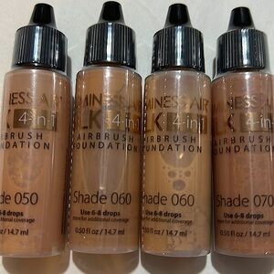 Luminess 4-in-1 Airbrush Foundation Rich Coverage 
4 piece